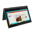 thumbnail image 4 of Lenovo 300e (2nd Gen) 81M9 - Flip design - Intel Celeron - N4120 / up to 2.6 GHz - Windows 10 Pro National Academic - UHD Graphics 600 - 4 GB RAM - 64 GB eMMC - 11.6" IPS touchscreen 1366 x 768 (HD) - Wi-Fi 5 - black - kbd: English, 4 of 16