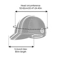 thumbnail image 5 of Breathable Bike Hat Summer Cycling Cap Sweat Absorbent Bicycles Cap Outdoor Sports Anti-Sweat Cap for Men and Women, 5 of 13