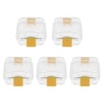 thumbnail image 1 of 5 Piezas Mini Caja de Almacenamiento de Dentadura Retenedor de Ortodoncia Caja Protectora de Jinwen Estuche protector bucal, 1 of 8