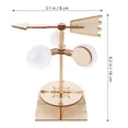 thumbnail image 2 of OUNONA DIY Experiments Wind Vane Plaything Science Learning for Students 1Pcs, 2 of 8