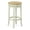 White, variant on Carolina Classics Irving 30" Swivel Rush Seat Bar Stool in Antique White