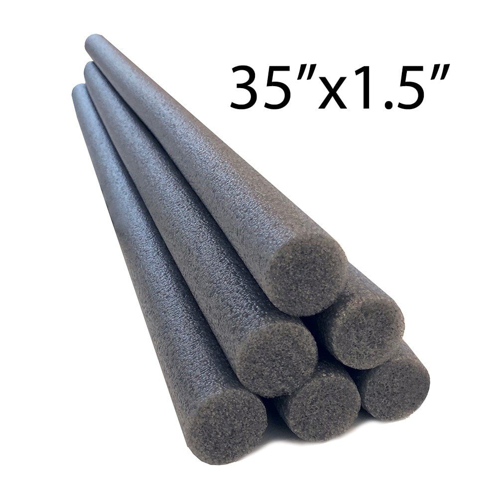 Oodles of Noodles 1.5 Inch x 18 Inch Solid Core Foam Sticks- 6 PACK
