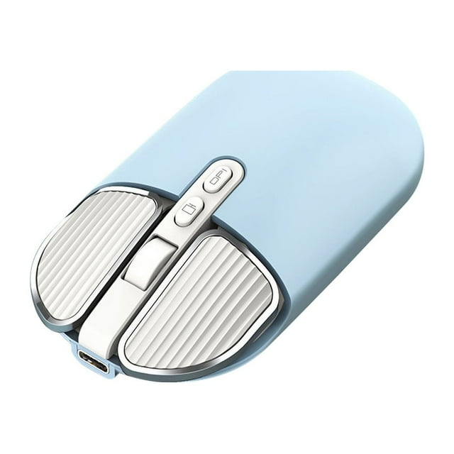 SDNall Wireless Mouse for Laptop and Computer, Cute Design with Dual-Mode Bluetooth and 2.4G Connection, Silent Operation, Adjustable DPI, Portable for Office and Home Use