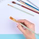 thumbnail image 4 of GOOHOCHY 1 juego de herramientas para pintar con acuarela, accesorios de pincel de nailon para pintar con acuarela, 4 of 8