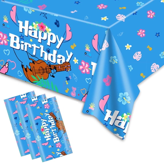 3Pcs Cartoon Party Tablecloth for Cartoon Animatio