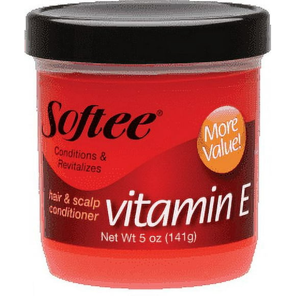 Softee Vitamine E après-Shampooing pour Cheveux et Cuir Chevelu