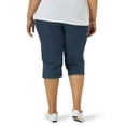 thumbnail image 3 of Chic Women's Plus Size Easy Fit Elastic Waist Pull On Pant, 3 of 5