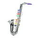 thumbnail image 1 of Saxofón Mini Play Instrumento Musical para Regalos Edades 3+ Niños en Edad Preescolar , Plata B, 1 of 3