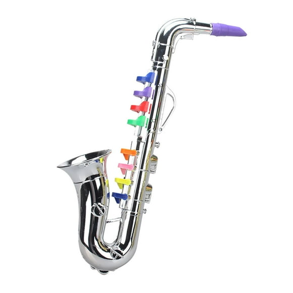 Instrumento de Saxofón Hugo Musical 8 Tonos Accesorios de Metálicos