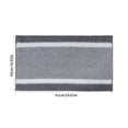 thumbnail image 3 of PEONAVET Bathroom Rugs Extra Thick Microfiber Striped Door Mat Non Slip Bathroom Kitchen Entry Rug Water Absorbent Floor Mat For Bathroom Kitchen Doorway Foot Mat, 3 of 6