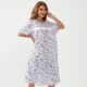 thumbnail image 1 of Camisón Con Diseno Floral Frescos Pijama Verano Mujer, 1 of 8