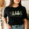 thumbnail image 3 of Women's Christmas Shirt, Womans Holiday Shirt,Christmas Gift,Chic Winter Shirt,Cute Holiday Tee,Christmas Tree Shirt,women summer shirt,cotton tshirt women,womens tee shirts loose fit, 3 of 7