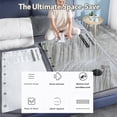 thumbnail image 3 of Cordless Travel Vacuum Storage Compression Bag Set, Vacuum Travel Bags with Rechargeable USB Pump, for Luggage Space Saving, 3 of 9