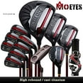thumbnail image 5 of PGM Mo Eyes 12 Piece Set of Complete Titanium Golf Clubs(with Bag), Mens and Womens Super Rebound Golf High-end Professional Set, 5 of 6