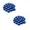 Blue, variant on 50 Tennis Ball Dog Play Toy Bulk Packs 2.5 inch Choose Color or Assorted Bundle (Red)