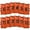 Orange, variante sur Abody 12 Pcs Chasubles de Soccer pour Adultes Séchage Rapide Maillots d'Équipe de Soccer Jeunes Sports Match d'Entraînement d'Équipe de Soccer Bavoirs Numérotés Pratique Gilet de Sport Or 12 Pcs pour Adultes