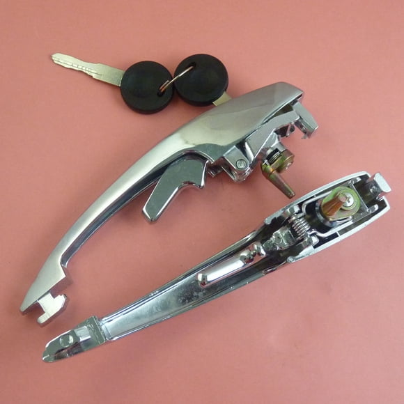 A pair of door handles with keys suitable for VW Beetle Kar for MAN n Ghia 113837205M-