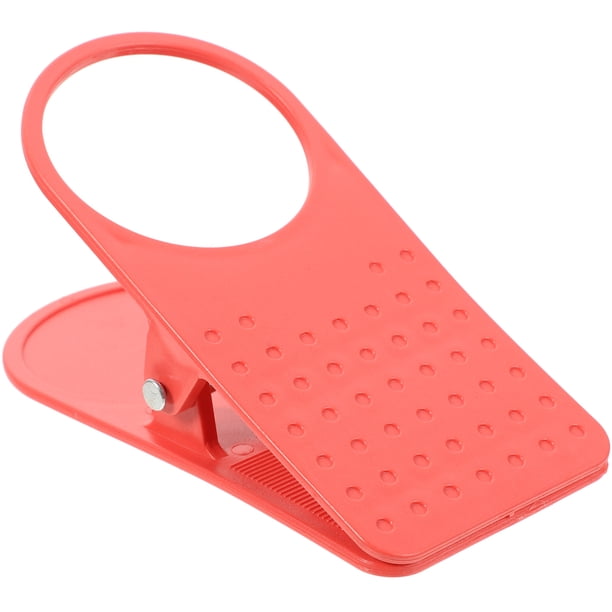 Abrazadera de plástico para portavasos de mesa (color aleatorio)
