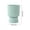 Green, variant on High Footed Planter, Modern Plastic Flower Pot for Indoor Plants, Lightweight Decorative Plant Pot with Detachable Water Storage Base, for Living Room, Desktop, Windowsill Home Decor