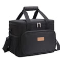 thumbnail image 2 of Bolsa refrigeradora portátil Baoblaze contenedor de alimentos reutilizable negro, 2 of 8