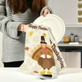 thumbnail image 6 of SKYSONIC Thanksgiving Turkey Kitchen Dish Towel Set,Drying Kitchen Towels Tea Towels Gift Set for Drying Cleaning Cooking Baking 4Pcs, 6 of 7