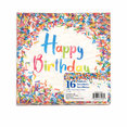 thumbnail image 4 of Fantastik Party Birthday Lunch Napkin Sprinkles,  16 Count, 2 Ply, Multi-Color, 4 of 4