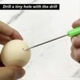 thumbnail image 3 of Soplador Huevos Fácil, Herramientas para Vaciar Huevos, Bomba y Taladro para Huevos un Solo Orificio, Suministros para Hacer Huevos Pascua, Kit para Decorar Huevos Ucranianos B, 3 of 5