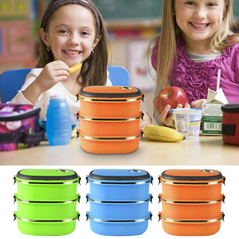 Portable Insulated Lunch Container, Stackable Lunch Box, Lunch Box