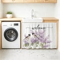 Bird Flowers Sink Skirt 10"W x 11"L,Dustproof Under Sink Curtain Skirt — free download