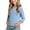 Blue Long Sleeve Henley Shirts for, variant on JOANKDMI Long Sleeve Henley Shirts for Girl 2 Ribbed Button Down Casual Pullover Tops Fall Winter Basic Tees School Clothes Fashion Activewear Slim Fit Soft Comfy Blouse
