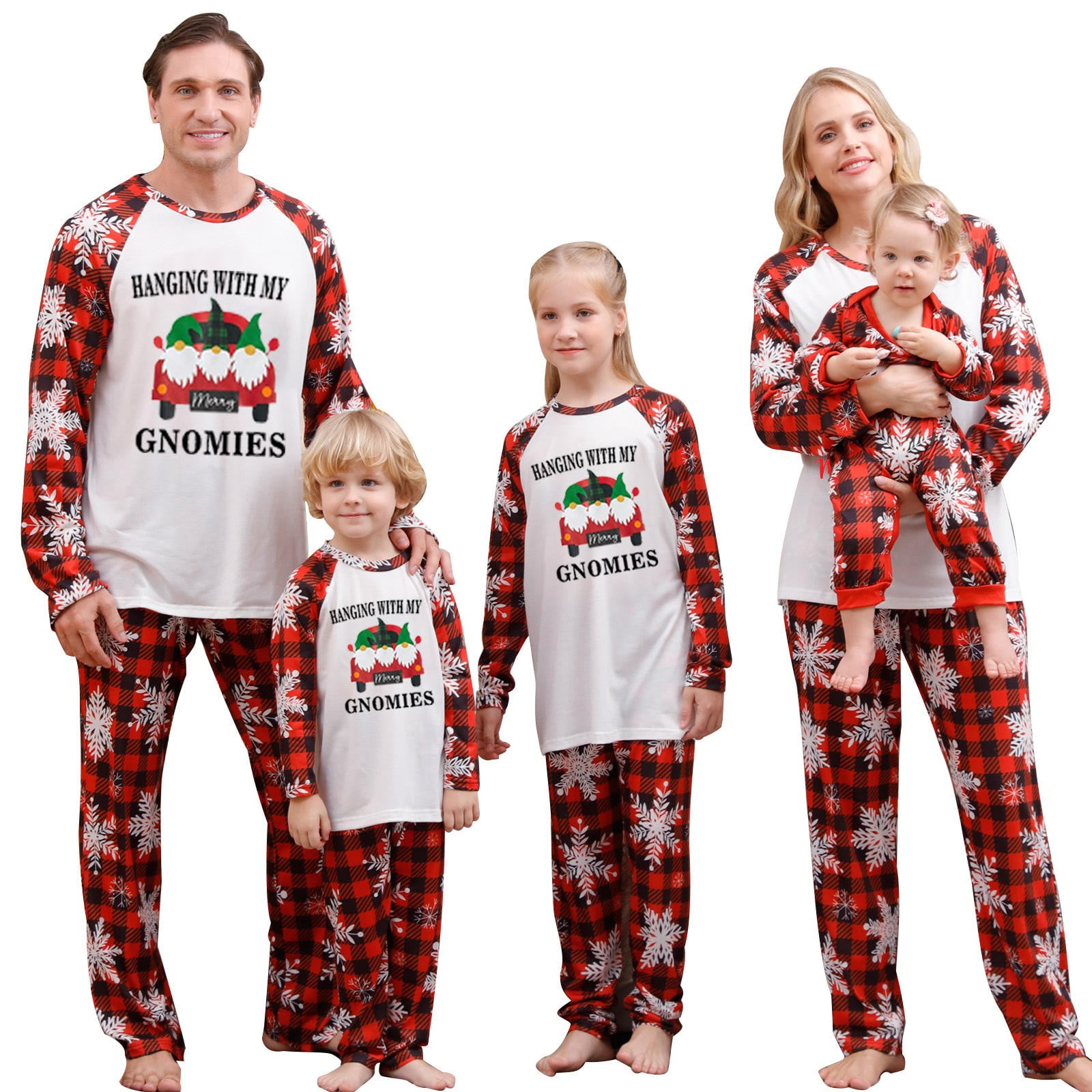 zanvin Family Christmas Pjs Matching Sets 2023 Matching Christmas Pajamas Christmas Pjs Family Set Family Christmas Pajamas Sizes Men Red XXXL