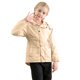 thumbnail image 3 of Gibobby Chamarra niñaAbrigo de invierno para niños y niñas con bolsillo, chaqueta con capucha, cremallera para niños pequeños, prendas de vestir a de vie(Beige, 9-10 Años), 3 of 4