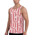 thumbnail image 2 of Yiaed Popcorn 1 Print Mens Compression Shirt Slimming Body Shaper Vest Workout Tank Tops Abs Abdomen Undershirts-Small, 2 of 7