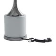 thumbnail image 6 of DecMode 24" Gray Table Lamp with Gray Linen Shade, 6 of 10