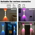 thumbnail image 3 of 2026 New Rechargeable Smart Led Motion Sensor Ambient Light, Punch-Free Magnetic Color Changing Motion Sensor Light, Multi-Color for Stairs, Wardrobe, Cabinet (3PCS), 3 of 4