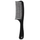 thumbnail image 4 of 2x Black Double Row Tooth Detangler Hair Comb Shampoo Comb With Handle For Long Curly Wet Hair, 4 of 5