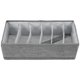 thumbnail image 1 of Caja De Almacenamiento De Ropa Interior Plegable De 24 Rejillas, Organizador De Guardarropa De Tela Multiusos, Cubo De Almacenamiento De Cajón Gris Para Ropa Interior, Calcetín, Cosmético Minnieouse HA028121-04, 1 of 7