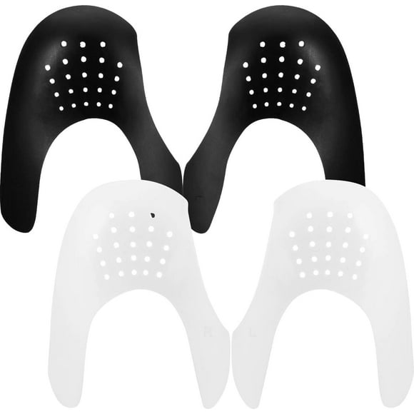 GHSDFBB Shoe Crease Protector,Anti-Wrinkle Shoes Crease Protector, 2 Pairs Shoes Crease Anti Guards Protectors,Shoes Crease Protector Toe Box,Shoes Sneaker Crease Protector,L(7"-12")