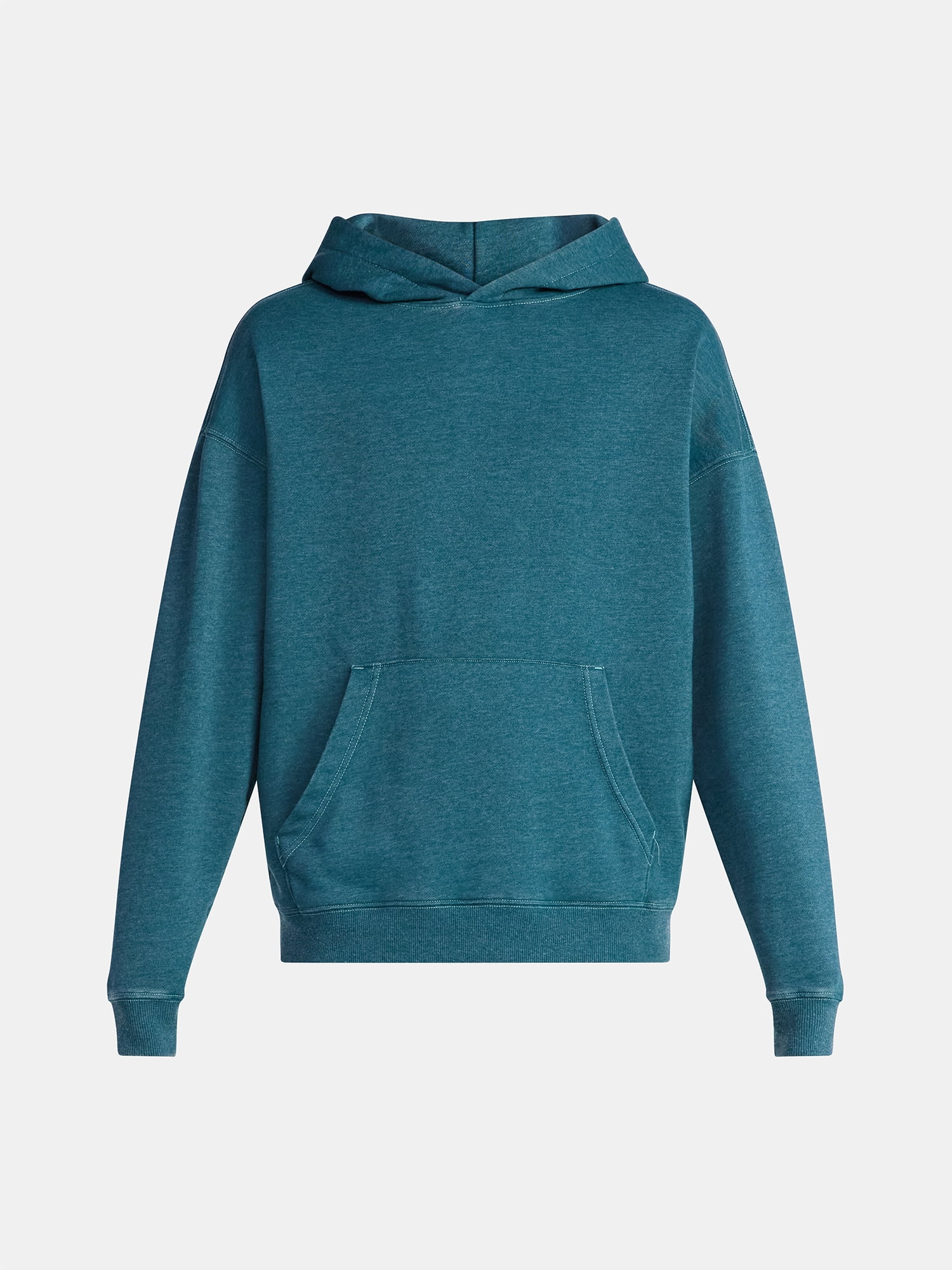 No Boundaries Oversized Hoodie with Long Sleeves, Men's XS-5XL