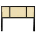 thumbnail image 3 of Headboard, King Size, Wood, Black, Modern Contemporary Urban Design, Bedroom Master Guest Suite, 3 of 9