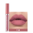 thumbnail image 1 of Brillo de labios mate de terciopelo, resistente al agua, duradero, no se decolora fácilmente, brillo de labios sedoso, maquillaje de labios suave, brillo de labios Sexy para mujer, 12 colores Gao Jinjia LED, 1 of 2