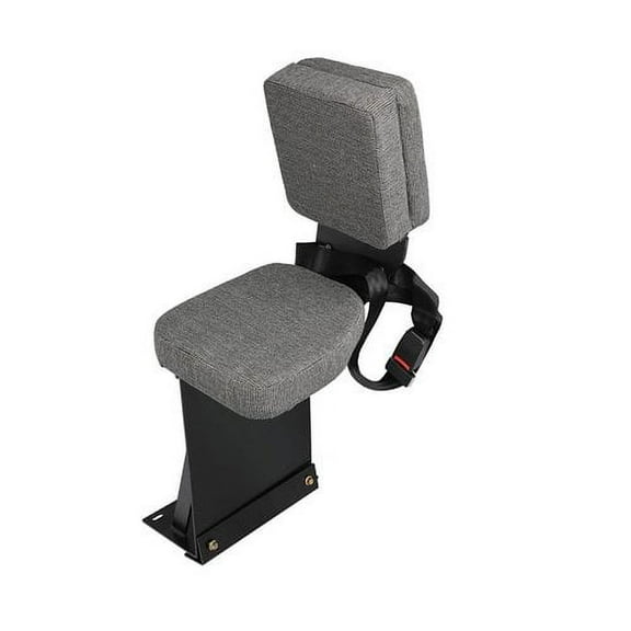 Side Kick Buddy Seat Assembly Fabric Gray fits Case IH 7110 7120 7130 7140 7150 7210 7220 7230 7240 7250 8910 8920 8930 8940 8950