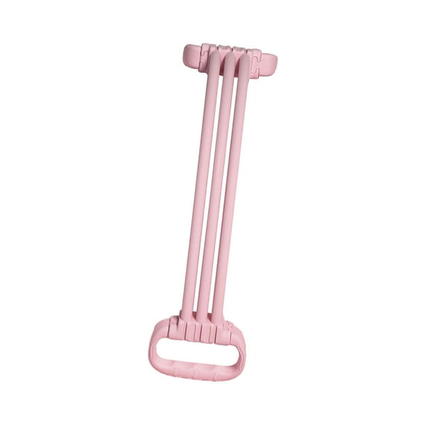 Banda de resistencia para ejercicio del hombro d Back Ejercicio Multifuncional Cabilla el ejercicio d elástico para el estiramiento Rosa