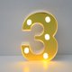 thumbnail image 1 of 1 pieza de luz decorativa en forma de letra, propuesta de propuesta, luces de cumpleaños, decoraciones festivas para fiestas, luces navideñas para exteriores, decoración de árboles de Navidad, decorac, 1 of 4