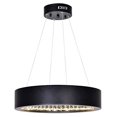 thumbnail image 4 of CWI Lighting Rosalina Lustre LED avec Finition Noire Mate, 4 of 6