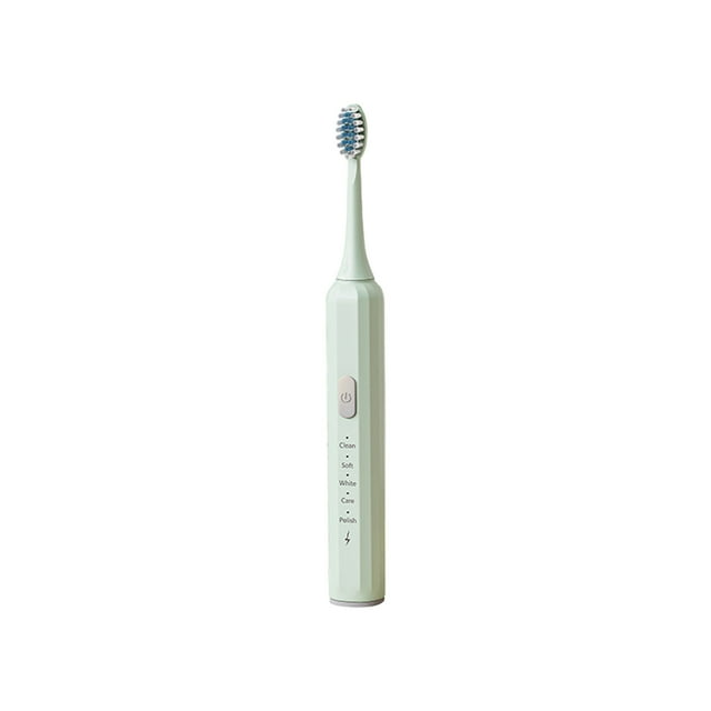 Ohufall Electric Toothbrush Set 3 Brush Heads 5 Modes Built-in Timer 60 Days Usage Rechargeable IPX7 Waterproof