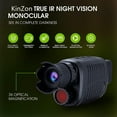thumbnail image 1 of JUNWELL Night Vision Goggles 1080p Digital Night Vision Monocular for Dark Travel Infrared Monoculars Save Photos & Videos Thermal Imaging Monocular for Hunting Camping Travel, 1 of 6