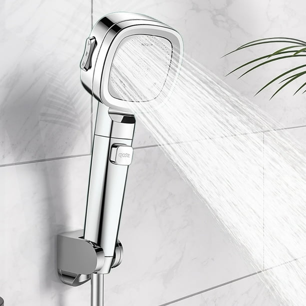 Power Booster Sprayer Bathroom Bath Filter Shower Head Spray Bath Head Flower Shower
