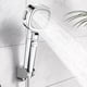 thumbnail image 1 of Power Booster Sprayer Bathroom Bath Filter Shower Head Spray Bath Head Flower Shower, 1 of 7