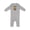 AC-Heather Grey, variant on Love My Golden Doodle Brown Baby Romper Coveralls